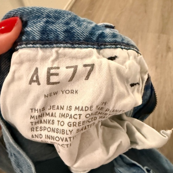 AE77 barrel jeans - Picture 3 of 4